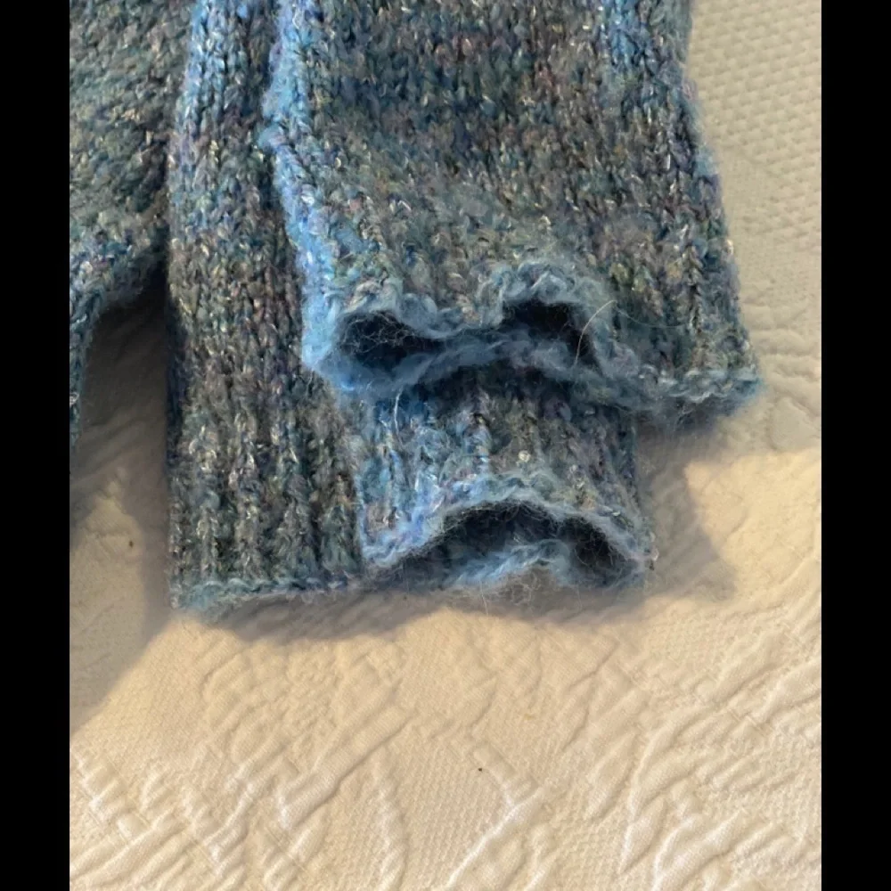 Kids Robins Egg Heathered Blue Gray Leg Warmers​​​​​​​​​​